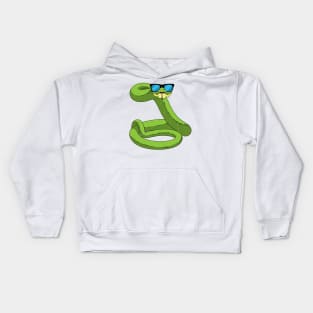 Snake Sunglasses Kids Hoodie